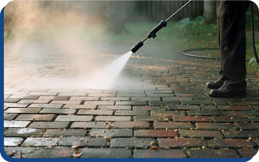 Hardscape Pressure Washing